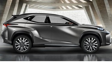 Lexus LF-NX crossover concept