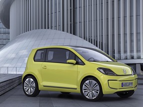 Look up! It's the Volkswagen E-Up!