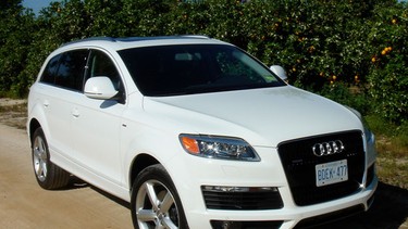 The turbocharged Audi Q7 TDI drives just like the gas model, offering steady handling, strong braking and a smooth ride.