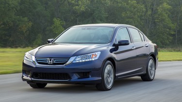 The Honda Accord Hybrid has been named Canada's Green Car of the Year for 2014.