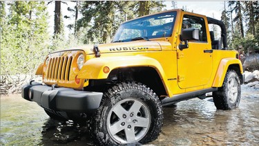 With room for five adults, the Jeep Wrangler Unlimited Rubicon Trail remains the only four-door 4x4 convertible available in Canada.