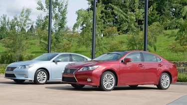The revved-up 2013 Lexus ES design features a more aggressive and stylish look.