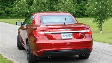 2012 Chrysler 200S rear