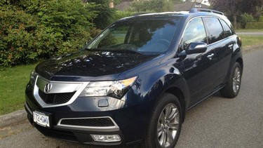 2012 Acura MDX front