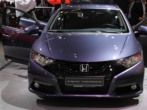 Honda Civic Tourer at the 2013 Frankfurt Motor Show.