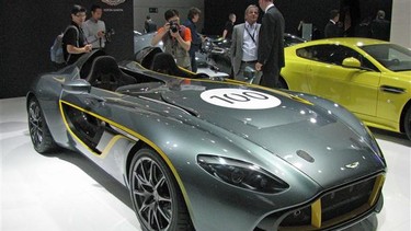 Aston Martin CC100 at the 2013 Frankfurt Motor Show.