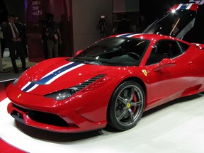 Ferrari revealed its 458 Speciale at the 2013 Frankfurt Motor Show.