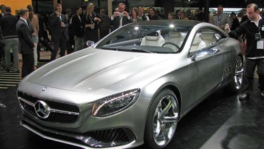 The Mercedes-Benz S-Class Coupe was seen for the first time at the 2013 Frankfurt Motor Show.