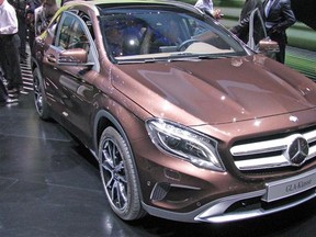 Mercedes-Benz GLA presented at the 2013 Frankfurt Motor Show.