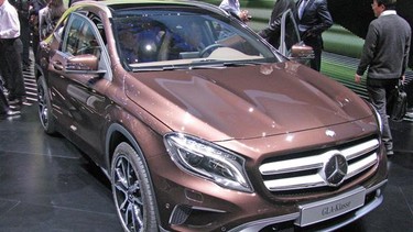Mercedes-Benz GLA presented at the 2013 Frankfurt Motor Show.