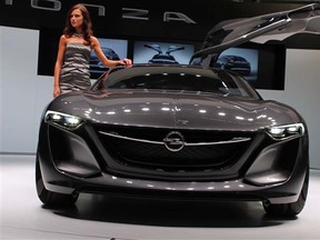 Opel's Monza Concept was introduced at the 2013 Frankfurt Motor Show.