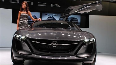 Opel's Monza Concept was introduced at the 2013 Frankfurt Motor Show.