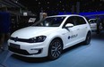 Volkswagen's e-Golf was presented at the 2013 Frankfurt Motor Show.