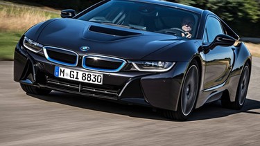 2015 BMW i8.