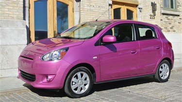 2014 Mitsubishi Mirage.