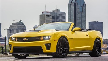 2013 Chevrolet Camaro ZL1 Convertible.