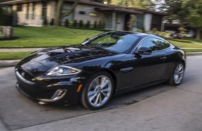 2014 Jaguar XKR Coupe.