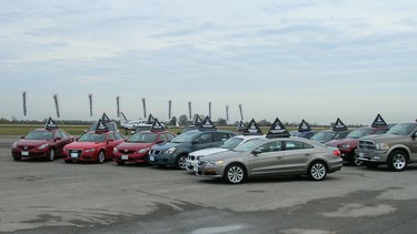AJAC Test Fest category winners in this file photo.