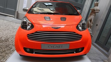 Aston Martin asked roughly $50,000 for the Scion iQ-based Cygnet.