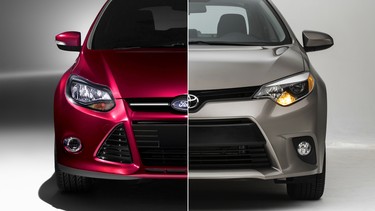Ford says it sold 589,709 examples of the Focus. Toyota disputes that claim, saying it sold more Corollas across the globe considering the multiple nameplates, including Matrix hatchback, but hasn't published official figures.