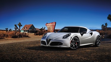The Alfa Romeo 4C will be making its Canadian debut this weekend during the Montreal Grand Prix