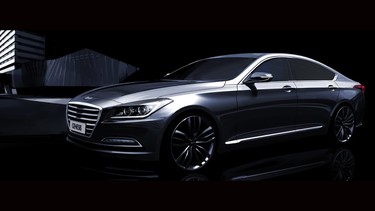 The handsome rendering of the next-generation Hyundai Genesis makes us happy.