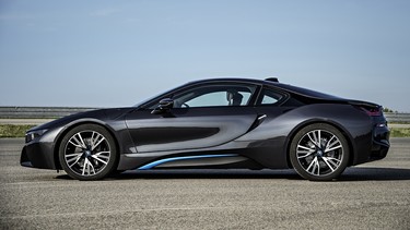 BMW is reportedly planning an i9 supercar, expected to share its underpinnings with the i8 (pictured) but with a more powerful gasoline engine and electric motor.