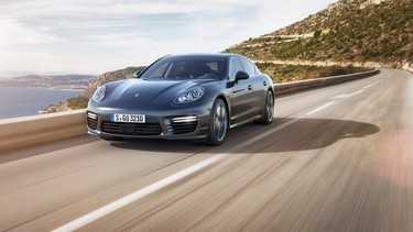 The next-generation Porsche Panamera will likely keep its V8 engine, just like the current model (pictured).