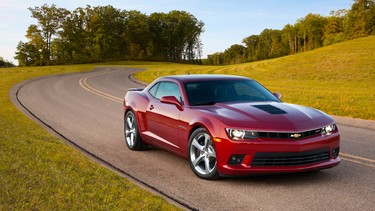 The next-generation Camaro will still be retro, but not like the current model (pictured)