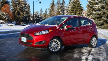 The 2014 Ford Fiesta's 5-door hatchback body style is versatile and with new styling tweaks this year, it has plenty of curb appeal.