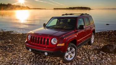 The Jeep Compass and Patriot (pictured) will be replaced next year by one new model nicknamed the 'Compatriot'.