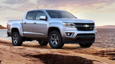 Save for some revised styling inside and out, the GMC Canyon will be largely identical to the Chevrolet Colorado (pictured)