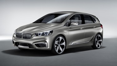 Targeting the Mercedes-Benz GLA, BMW's ActiveTourer is headed for production in 2015.