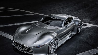 It won't be too crazy to expect some of the Mercedes-AMG Vision Gran Turismo's design cues on Mercedes' future hypercar.