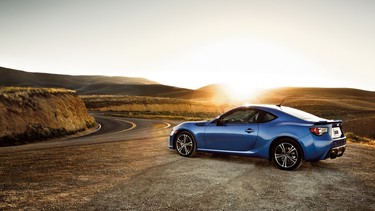 The 2014 Subaru BRZ.