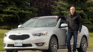 Dave DeBoer says his wife and kids were impressed by the Cadenza's high comfort and legroom levels.