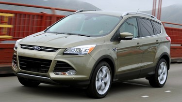 SUVs and crossovers like the Ford Escape are proving to be more popular than sedans in the U.S.