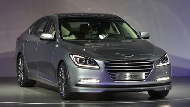 Hyundai's new Genesis will launch with a 3.3- and a 3.8-litre V6.