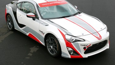 Toyota's second WRC competitor will be based on the GT86 CS-V3, pictured above.