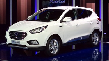 Set to go on sale in 2014, the Hyundai Tucson Fuel Cell is already available to European buyers as the ix35.