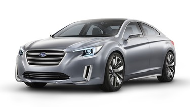 Subaru will showcase the 2015 Legacy Concept at this year's Los Angeles Auto Show.