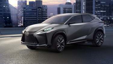 Lexus will be fitting a 2.0-litre turbocharged four-cylinder under the hood of the LF-NX.