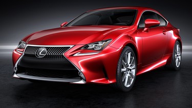 The Lexus RC Coupe made its debut at the Tokyo Motor Show in November.