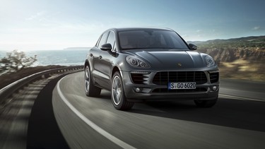 The 2015 Porsche Macan Turbo.