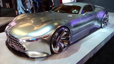 Mercedes-Benz designed the Vision Gran Turismo for the video game which it's named after.