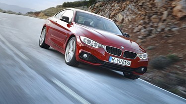 Strong U.S. sales through March, thanks to new models like the 4 Series (pictured) helped BMW bridge the sales gap between it and Mercedes-Benz.