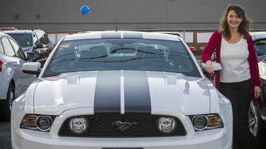 Trina LeMolgnan is a sales consultant at Magnuson Ford on South Fraser Way in Abbotsford

(Ric Ernst / PNG)

(Story by Andrew McCredie)

TRAX #: 00025365A