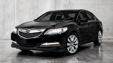 A 3.5-litre V6 paired to three electric motors nets the RLX Sport Hybrid 377 horsepower.