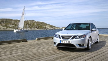 When the Saab 9-3 goes back into production next week, it will look a lot like the 2011 model.