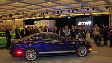 The new Shelby GT was unveiled in L.A. Nov. 21, 2013.